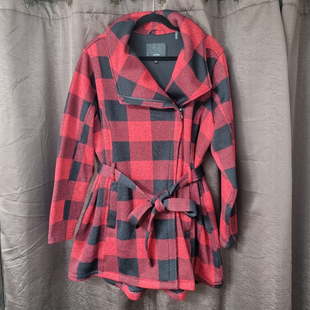 Steve Madden Belted Wrap Jacket